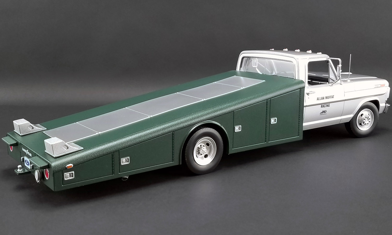1969 Allan Moffat Racing # 38 Coca Cola 1:18th Boss 302 Trans Am Ford Mustang. Comes with Allan Moffat signed C.O.A
