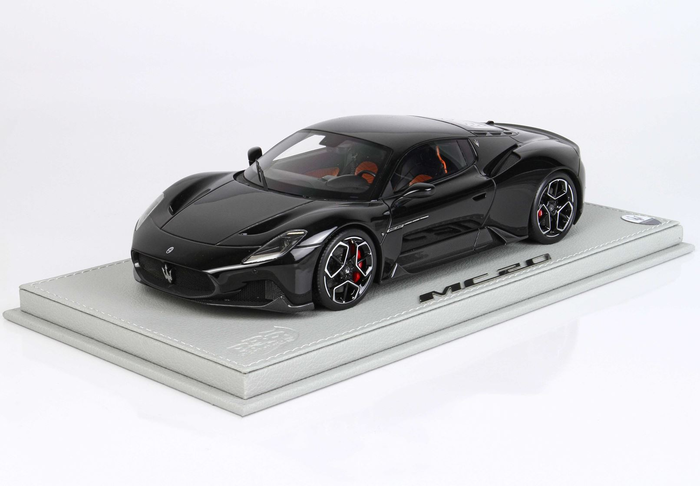 BBR HE180051B Maserati MC20 Nero Enigma 1/18